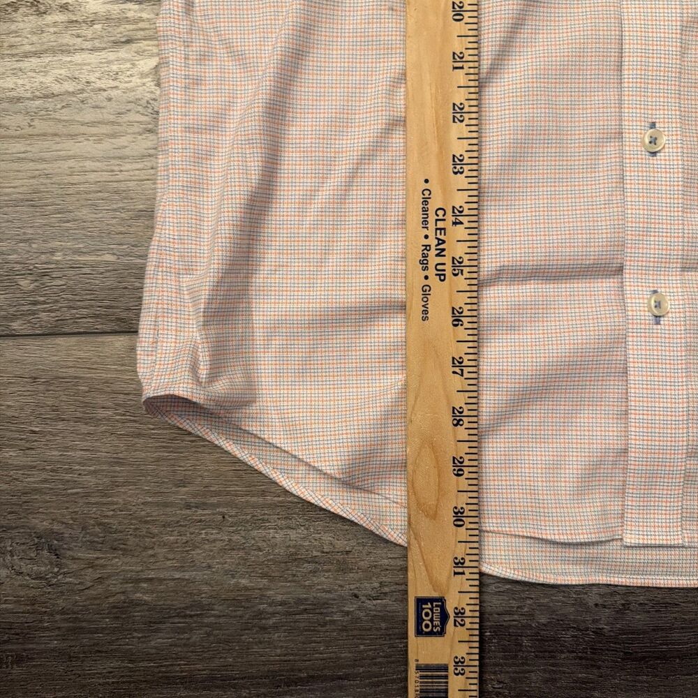 Twillory Shirt Men 15.5 34/35 Plaid Tailored Fit Safe Cotton Spread Collar Twill - Picture 4 of 5